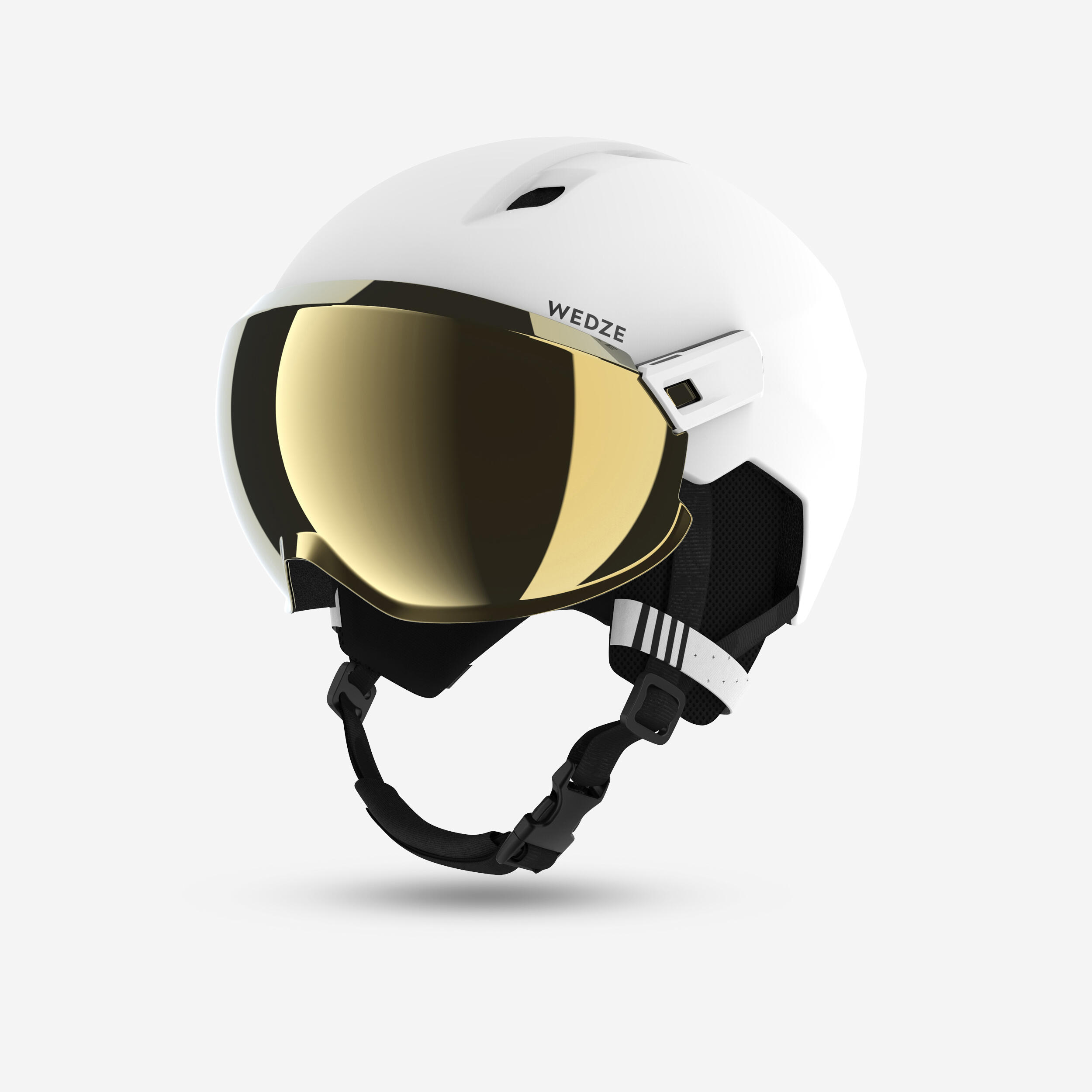 Casco da sci adulto con visiera - PST 550 bianco