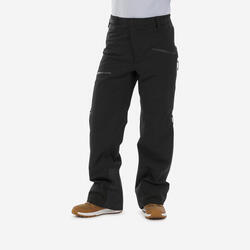 Pantalon de ski confortable et ventilé homme, FR100 noir