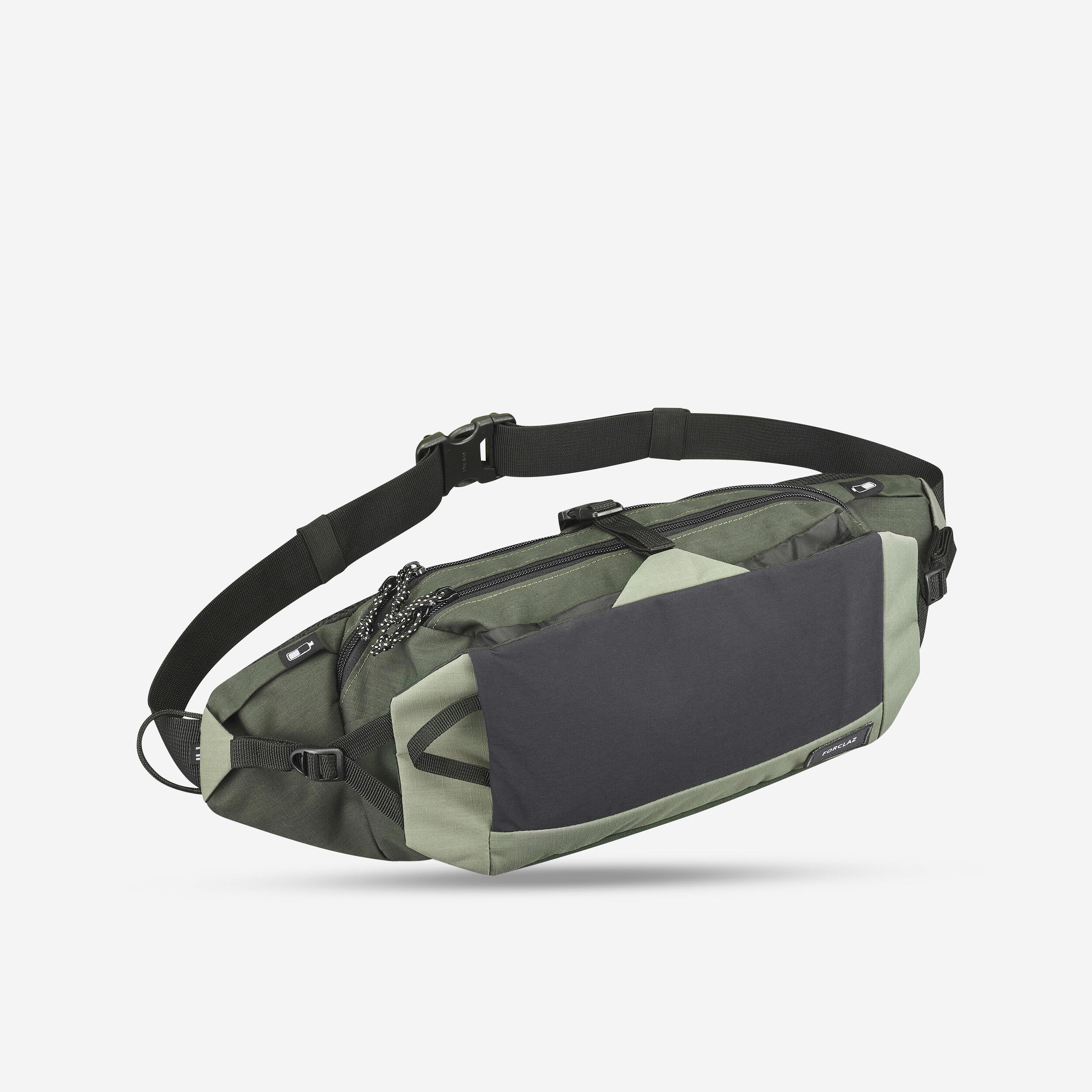 7 L waist bag, Travel 500 - Green 7 L waist bag, Travel 500 - Green