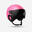 H-KID 550 CHILDREN'S SKI HELMET WITH VISOR GLITTER PINK