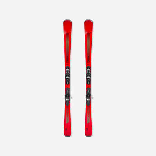 
      Ski Herren mit Bindung Piste - Boost 500 rot 
  