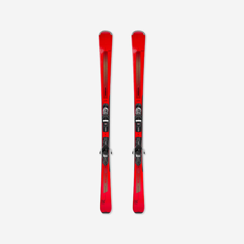 SKI ALPIN HOMME AVEC FIXATIONS - BOOST 500 - ROUGE