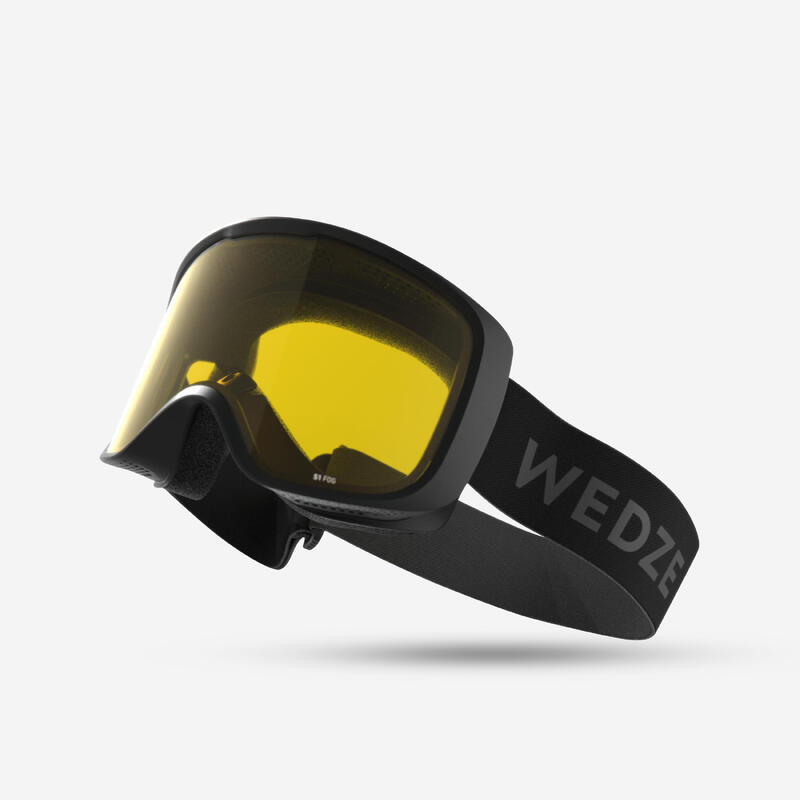 Lyžařské a snowboardové brýle G 100 S1 černé