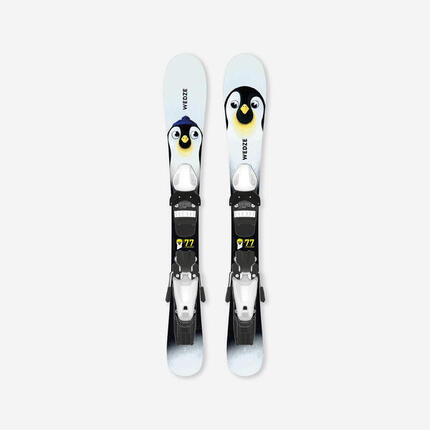 SKI ALPIN ENFANT AVEC FIXATION - BOOST 100 KID Pingouin