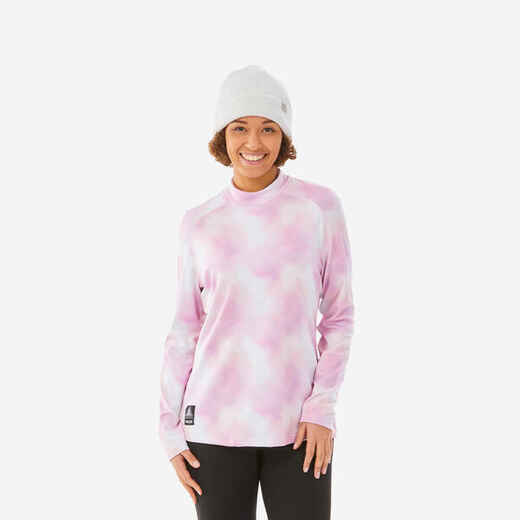 
      Skiunterwäsche Funktionsshirt Damen - BL 500 Relax rosa 
  