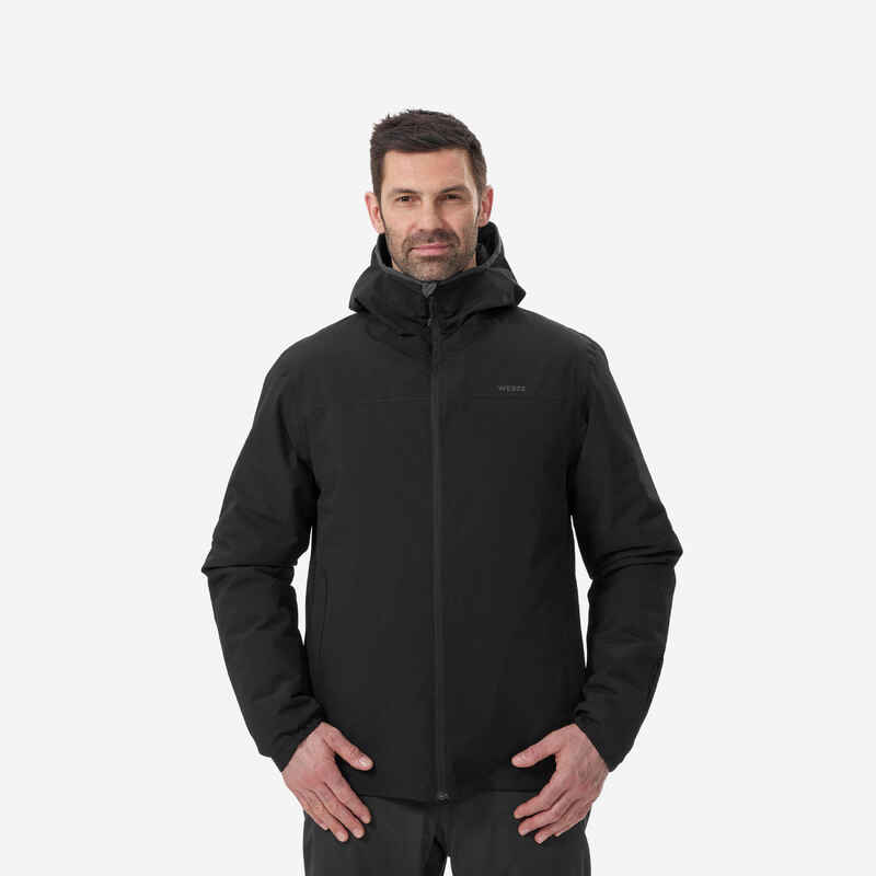 Men’s Ski and Snowboard Jacket - 100 - Black
