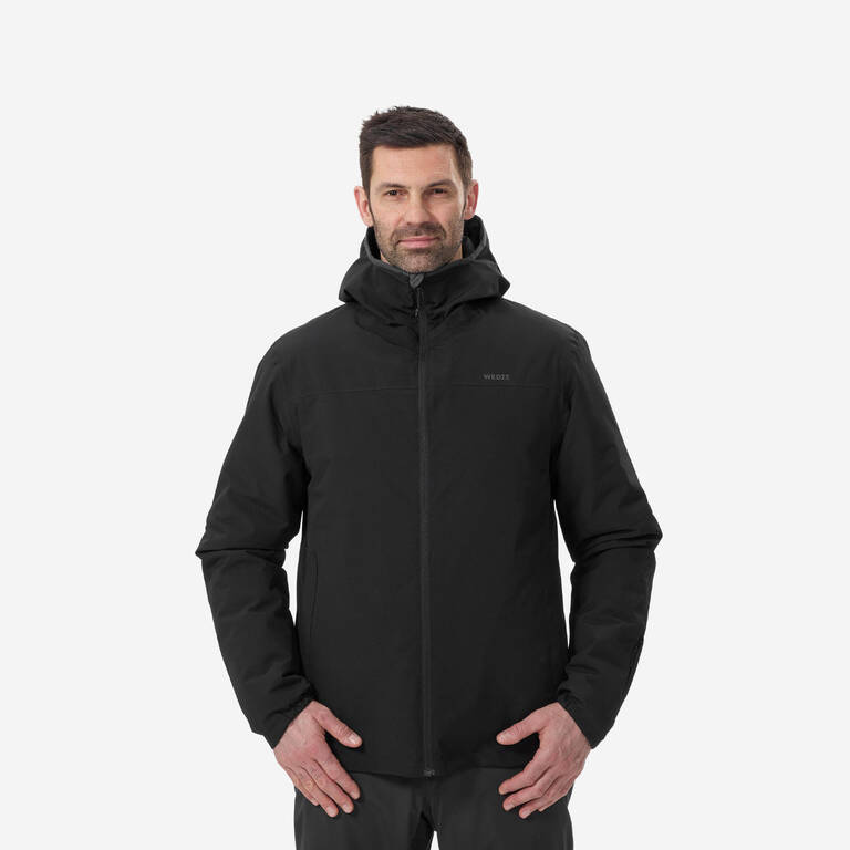 Men’s Ski and Snowboard Jacket - 100 - Black