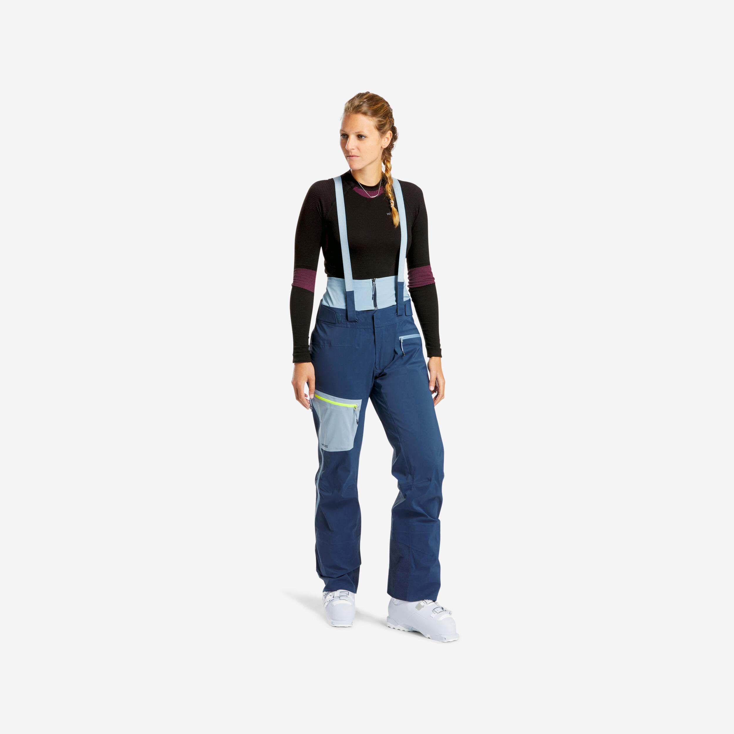Wedze - Pantalon Ski De Randonnée Femme - Mountain Touring - Pantalon De Ski - Ski Freeski Snowboard Luge - Bleu - 42m/l - Decathlon