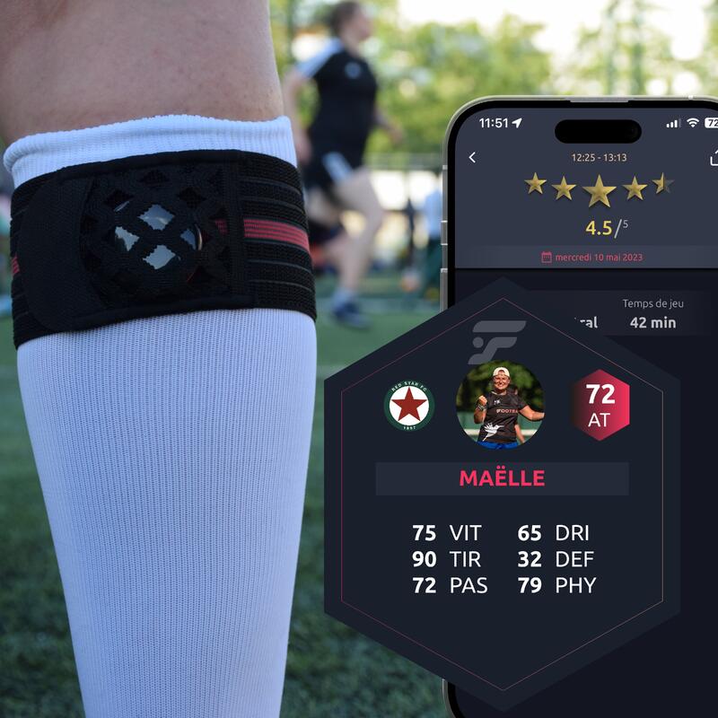 Inteligentny czujnik Footbar Meteor pomiaru aktywności