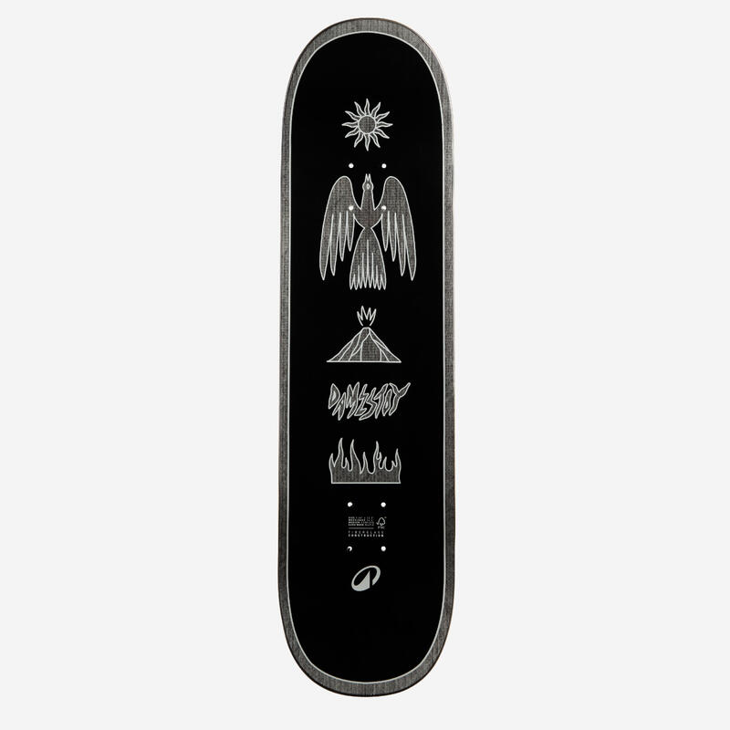 Skateboardová deska z kompozitu DK900 FGC velikost 8,25" Damestoy
