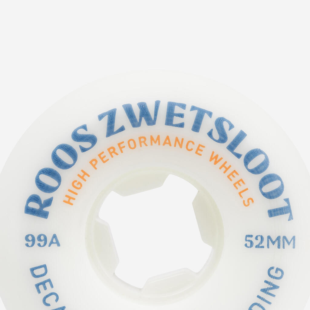 Kotači 52 mm 99A za skateboard WH900 Roos Zwetsloot Pro Model pakiranje od 4 kom