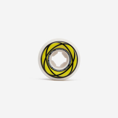 Колеса для скейта 52 мм 99A конічні 4 шт бежеві