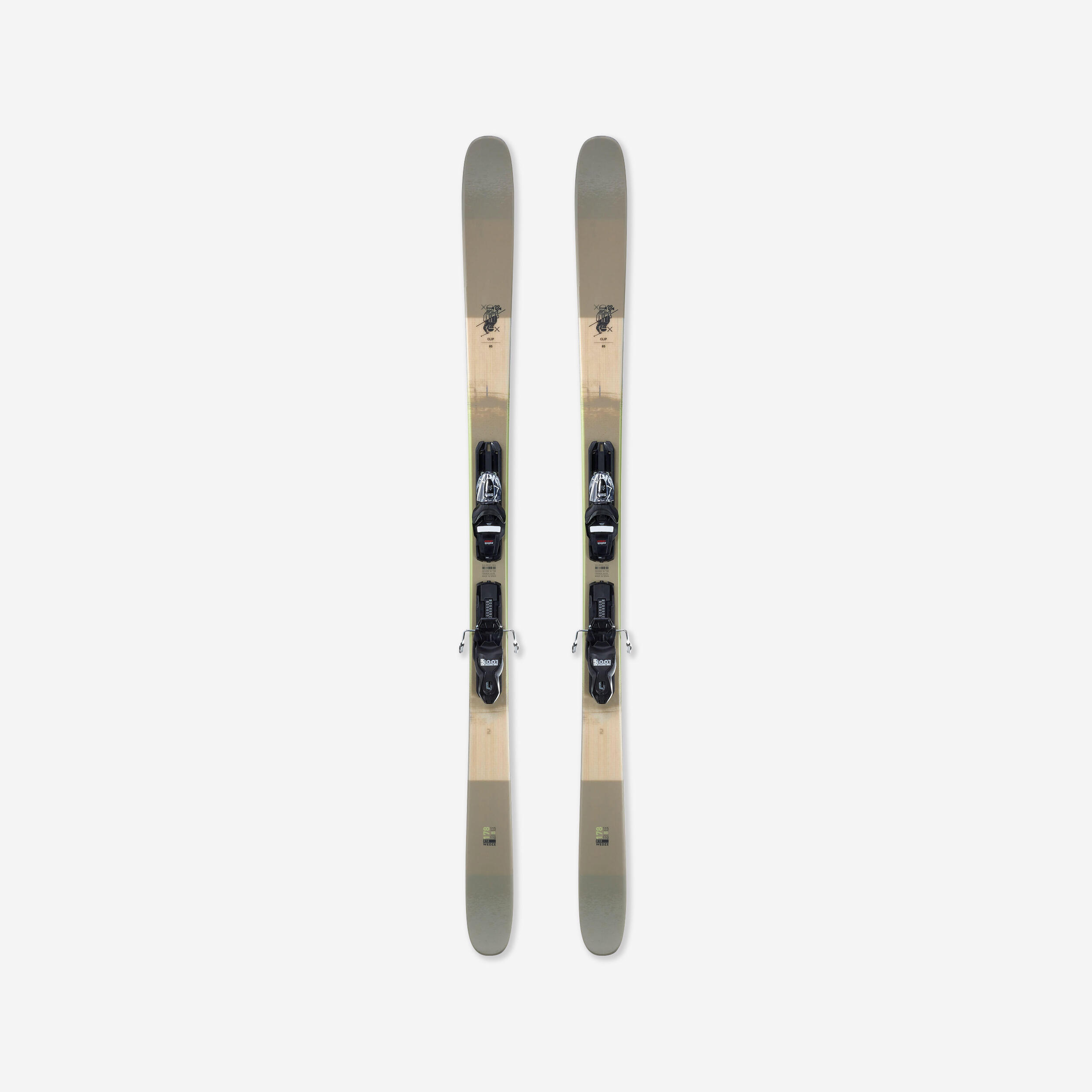 Image of Freestyle Skis - Clip 85