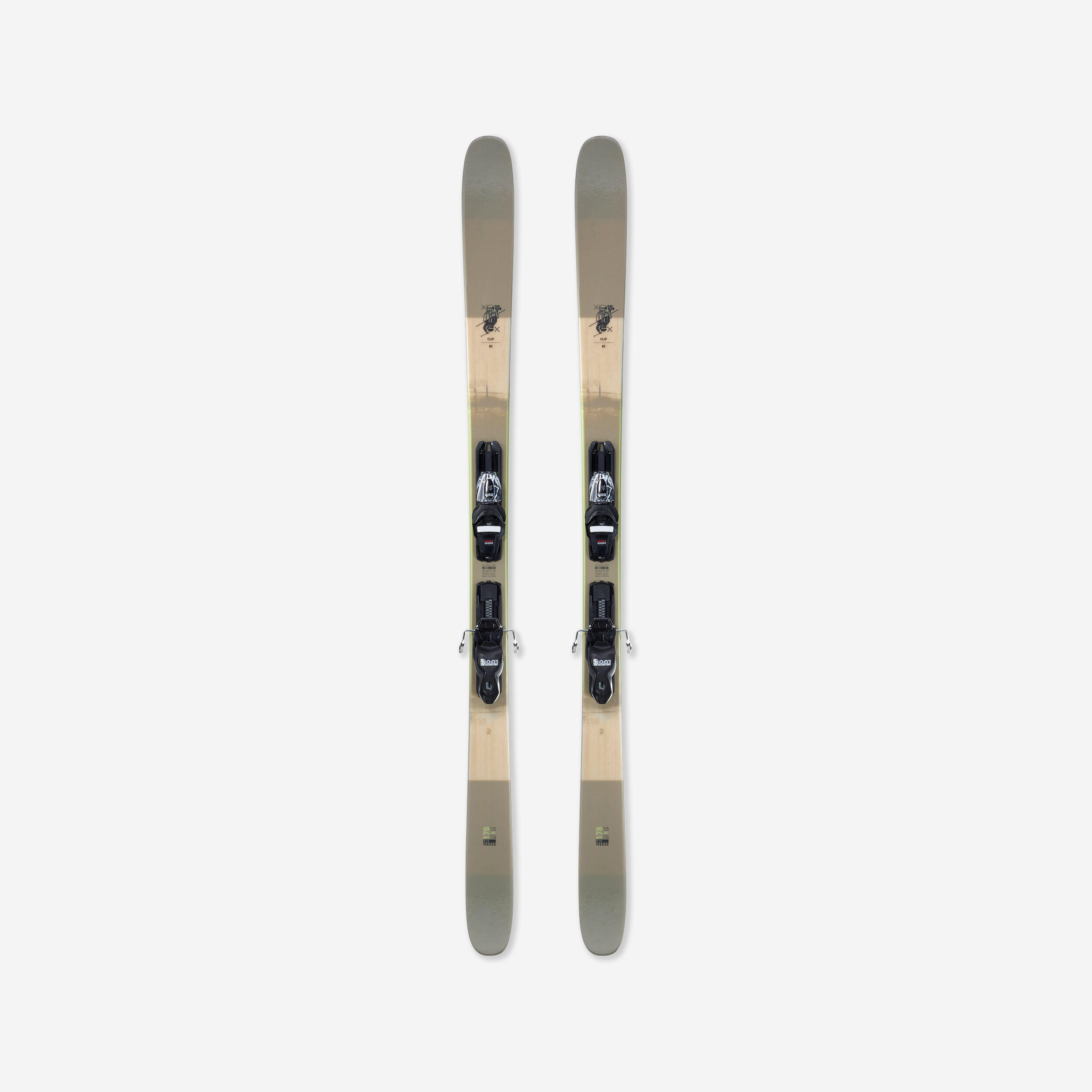 Freestyle Skis - Clip 85 - WEDZE