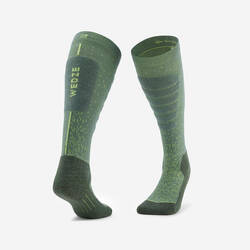 Ski Socks 100 JQT 23 - Green