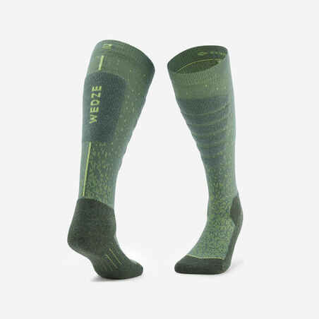 Zelene smučarske nogavice 100 JQT 23