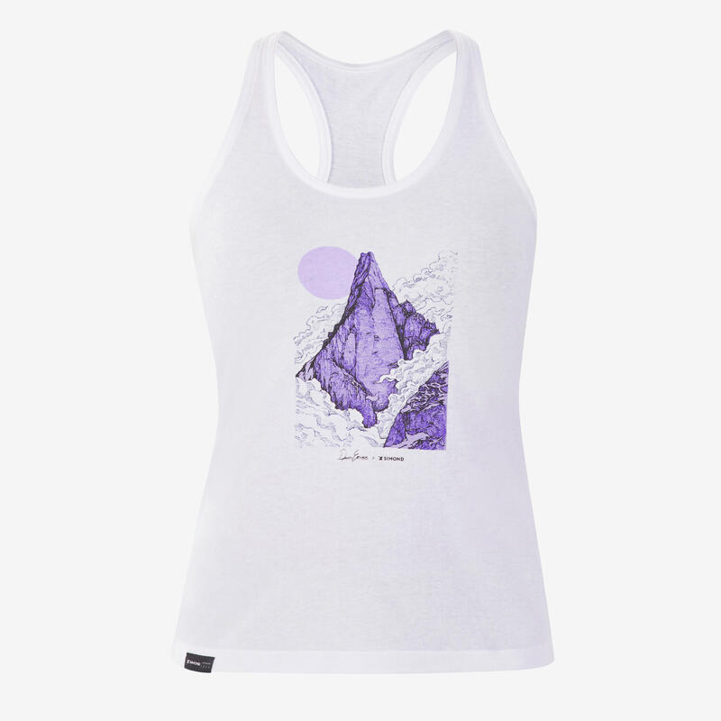 CLIMBING TANK TOP - VERTIKA WHITE DANIEL ESTMARK