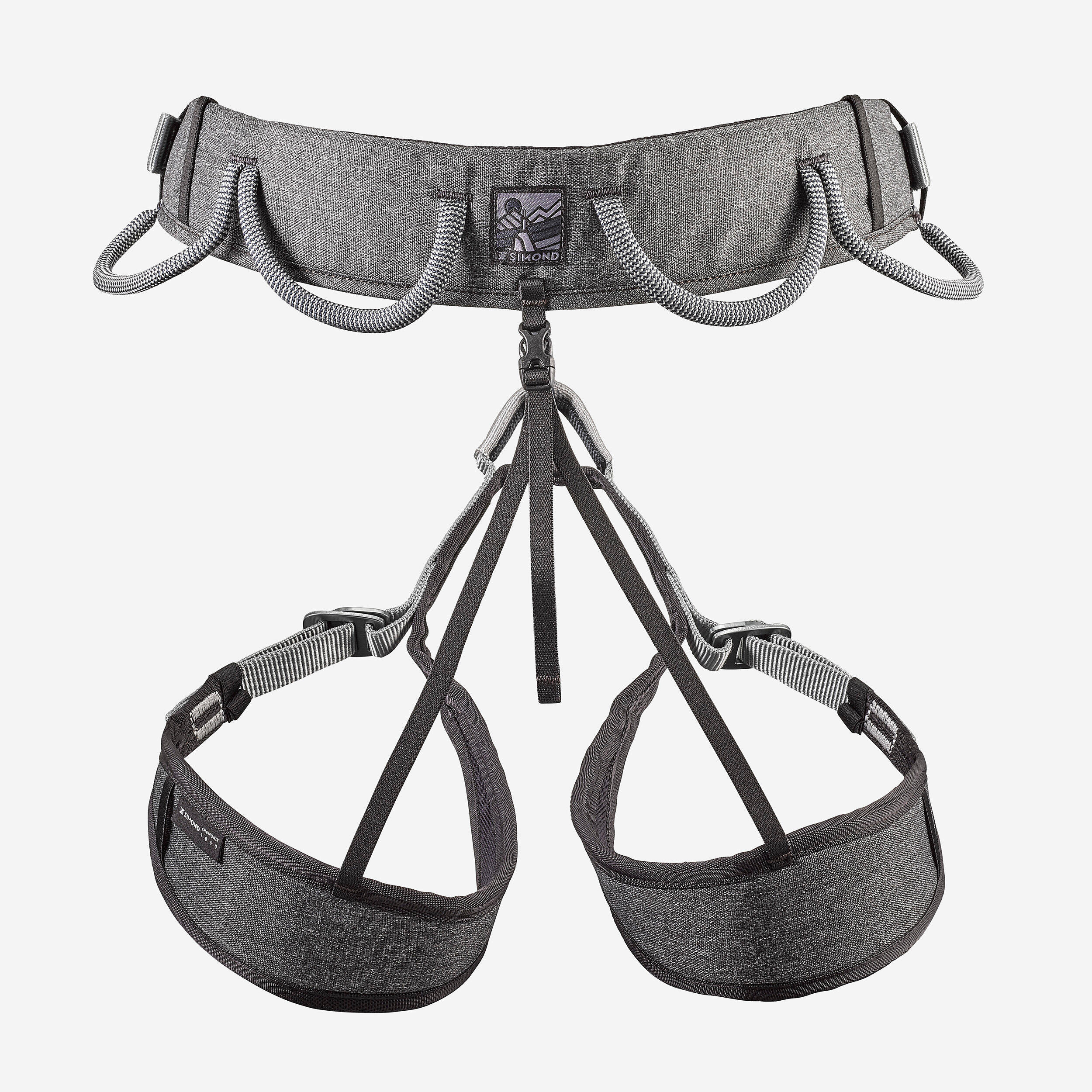 Climbing and Mountaineering Harness - Klimb Black -  2