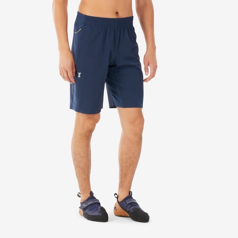 Klimshort voor heren Edge marineblauw