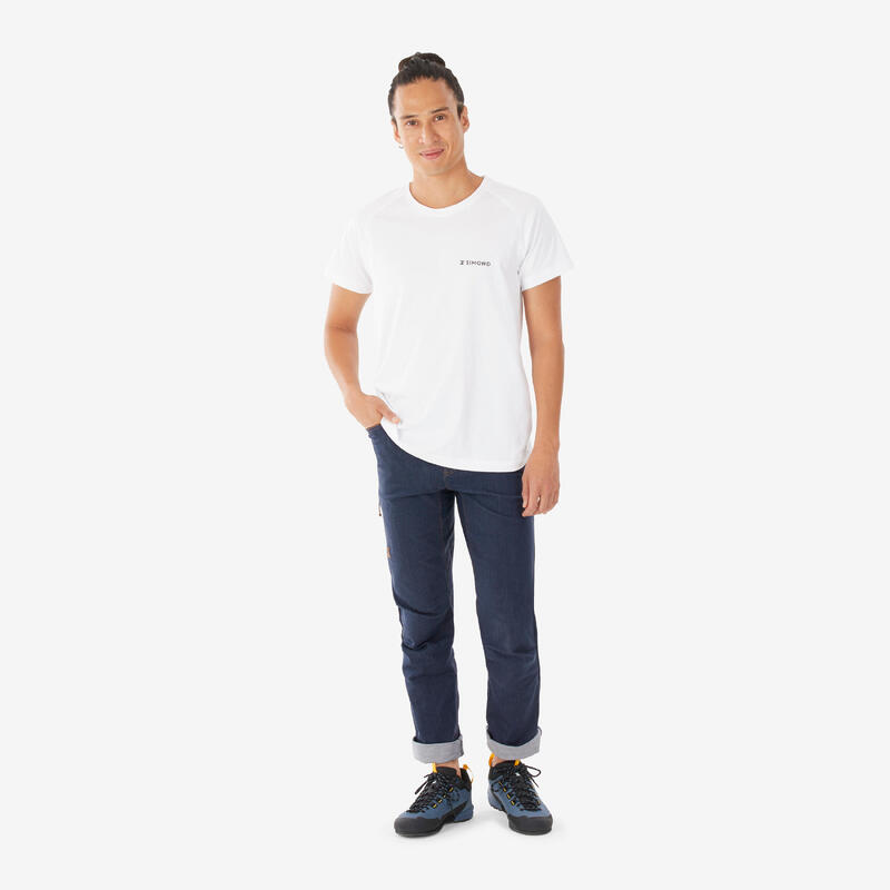 Jean résistant d'escalade VERTIKA Homme- Bleu marine
