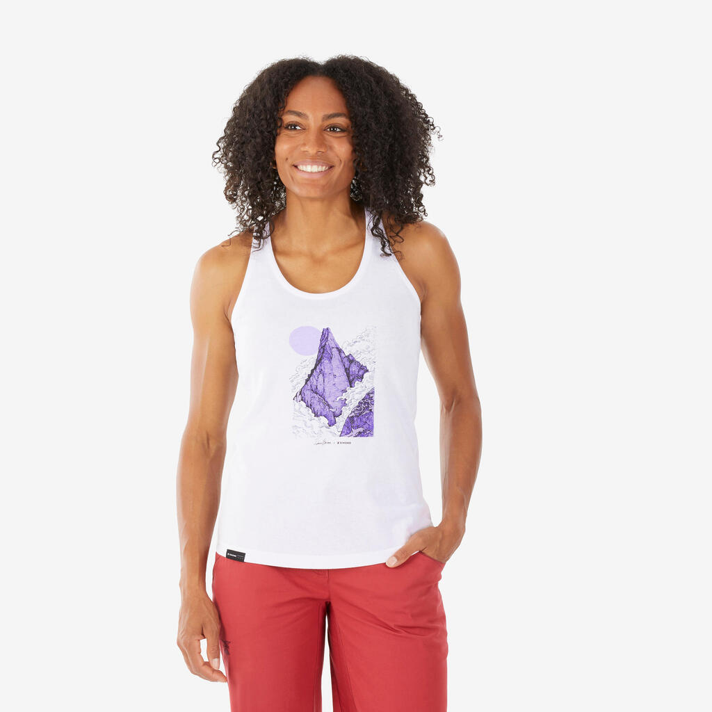 CLIMBING TANK TOP - VERTIKA WHITE DANIEL ESTMARK