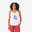 Camiseta de escalada y montaña tirantes Mujer Simond Vertika