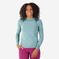 Tee-shirt seamless manches longues en laine femme - alpinism