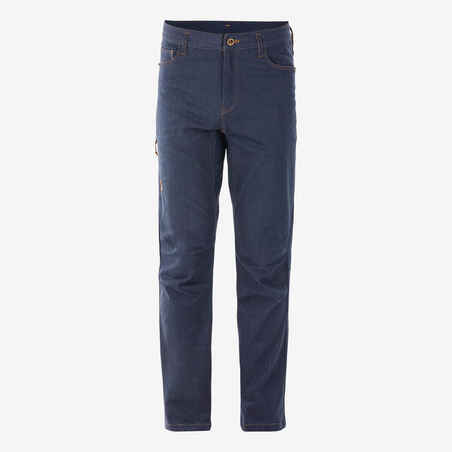 Men's Climbing Resistant Jeans VERTIKA - Navy Blue