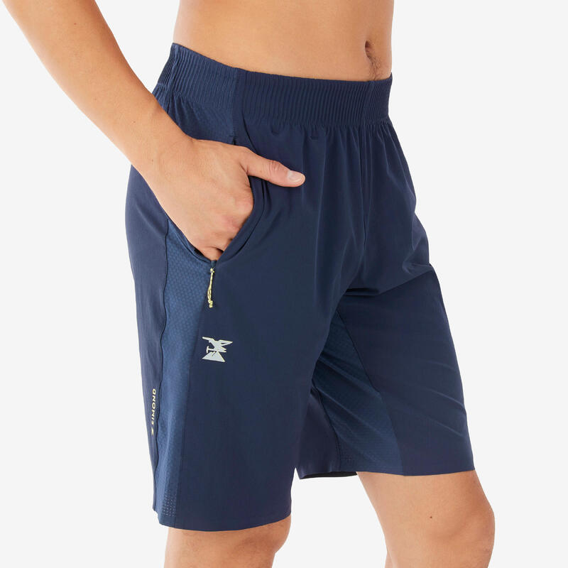 Klimshort voor heren Edge marineblauw