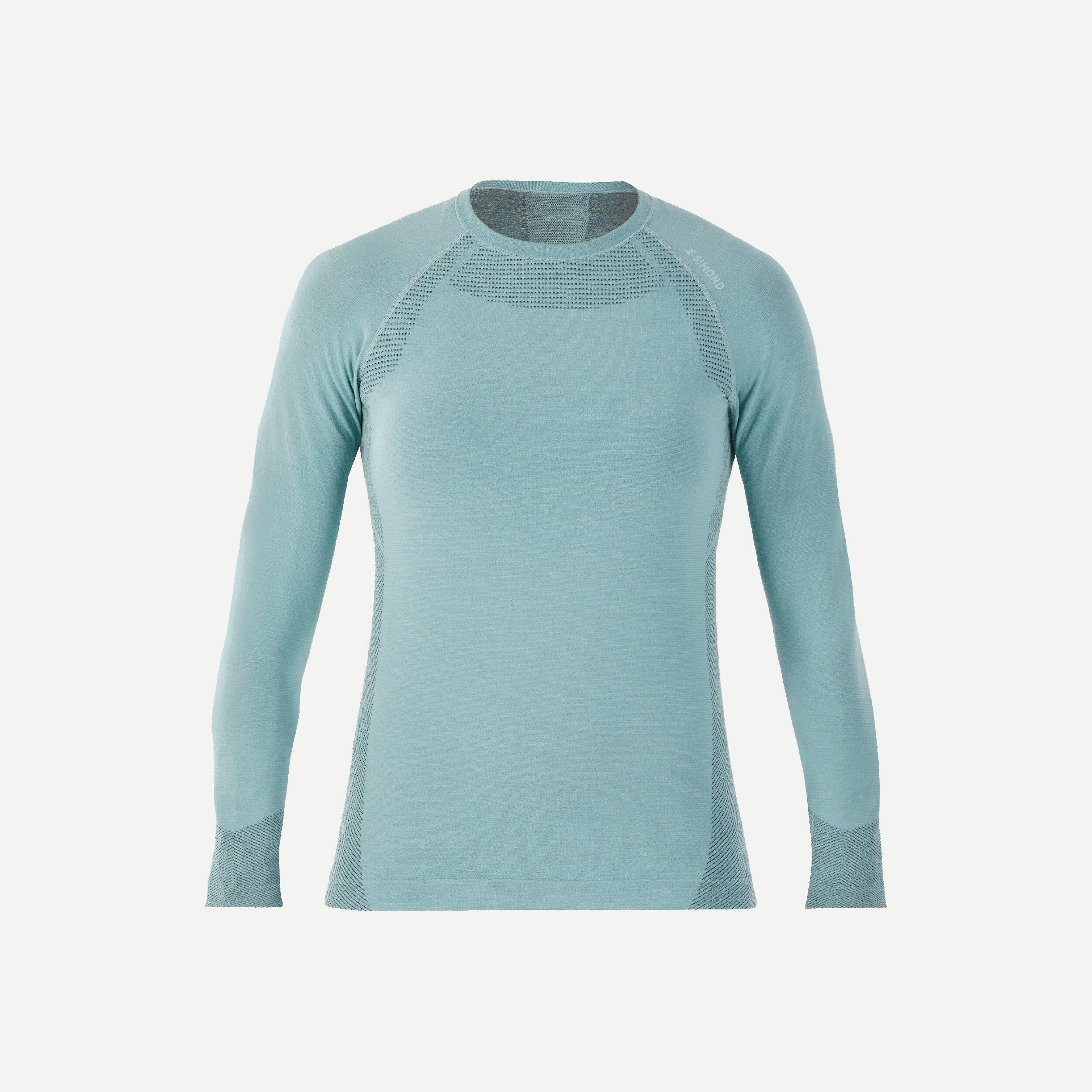 Camiseta térmica de alpinismo lana manga larga Mujer Simond Alpinism Seamless 5/8