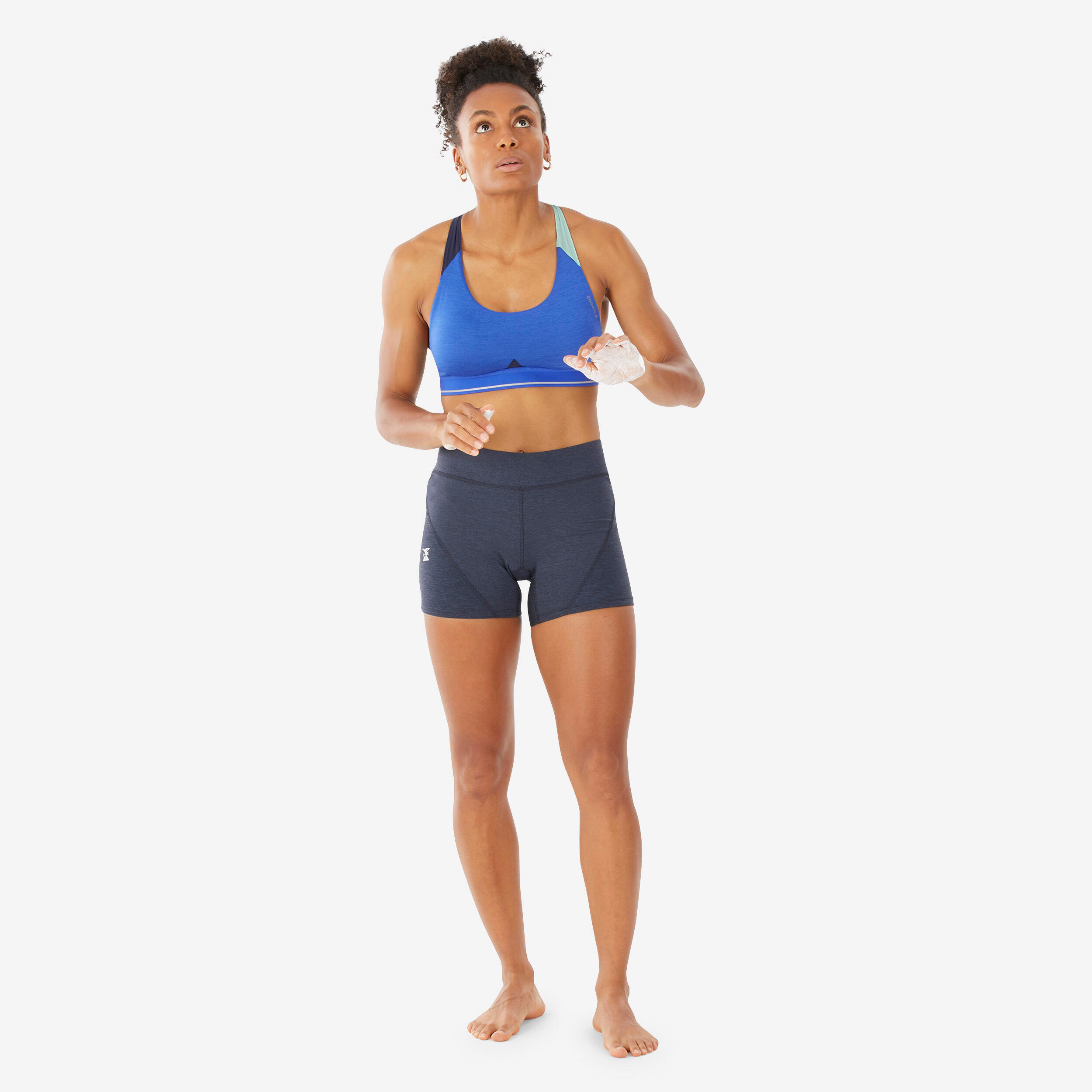 WOMEN'S STRETCH CLIMBING SHORTS - EDGE GRIS