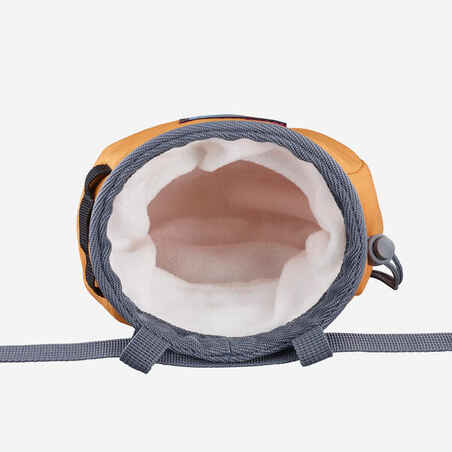 CLIMBING CHALK BAG VERTIKA SIZE L - OCHRE