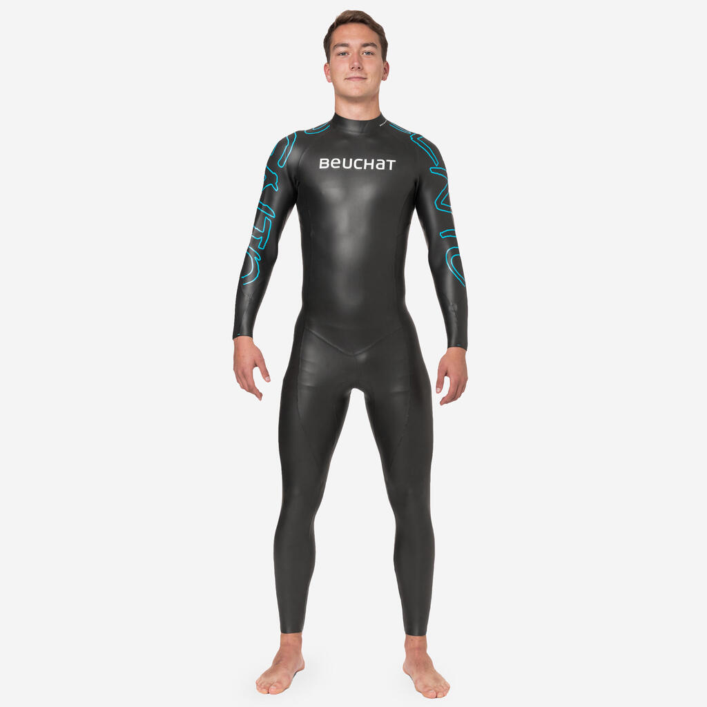 Freediving ZENTO 2 mm full-body smooth neoprene wetsuit