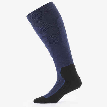 Slidinėjimo kojinės „100 JQT“, tamsiai mėlynos