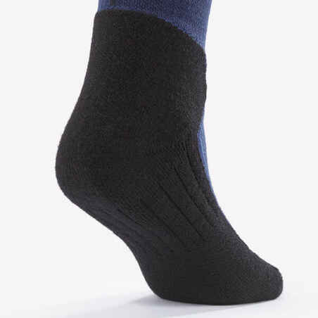 Slidinėjimo kojinės „100 JQT“, tamsiai mėlynos