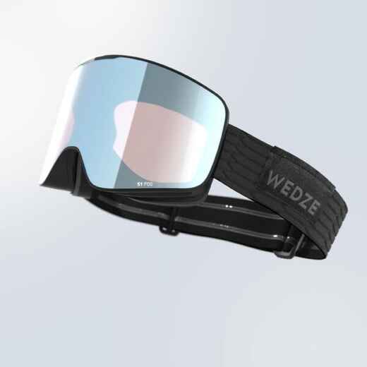 Skibrille Snowboardbrille Erwachsene/Kinder Schlechtwetter - G 500 C HD 