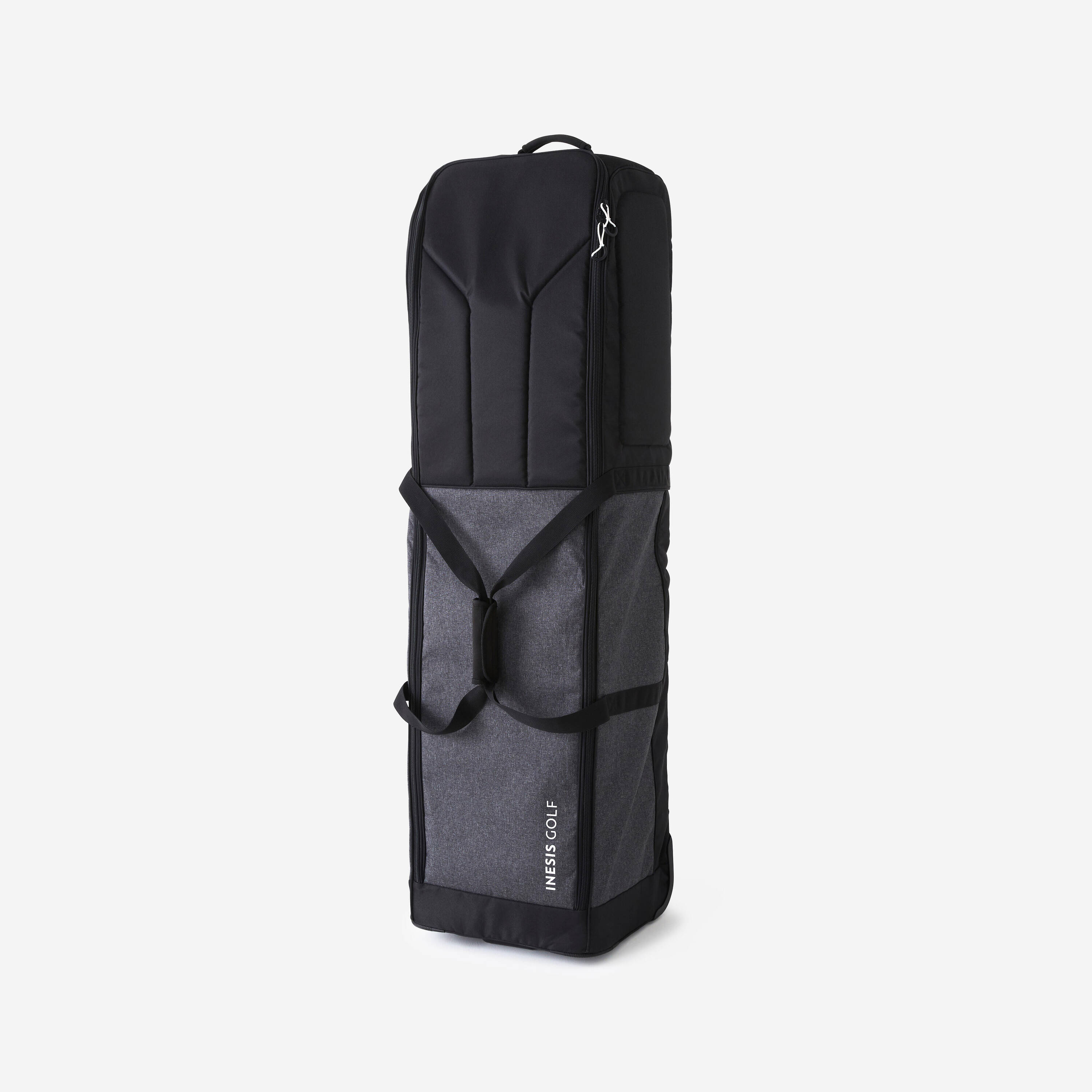 Golf travel rolling cover bag - INESIS grey -  1