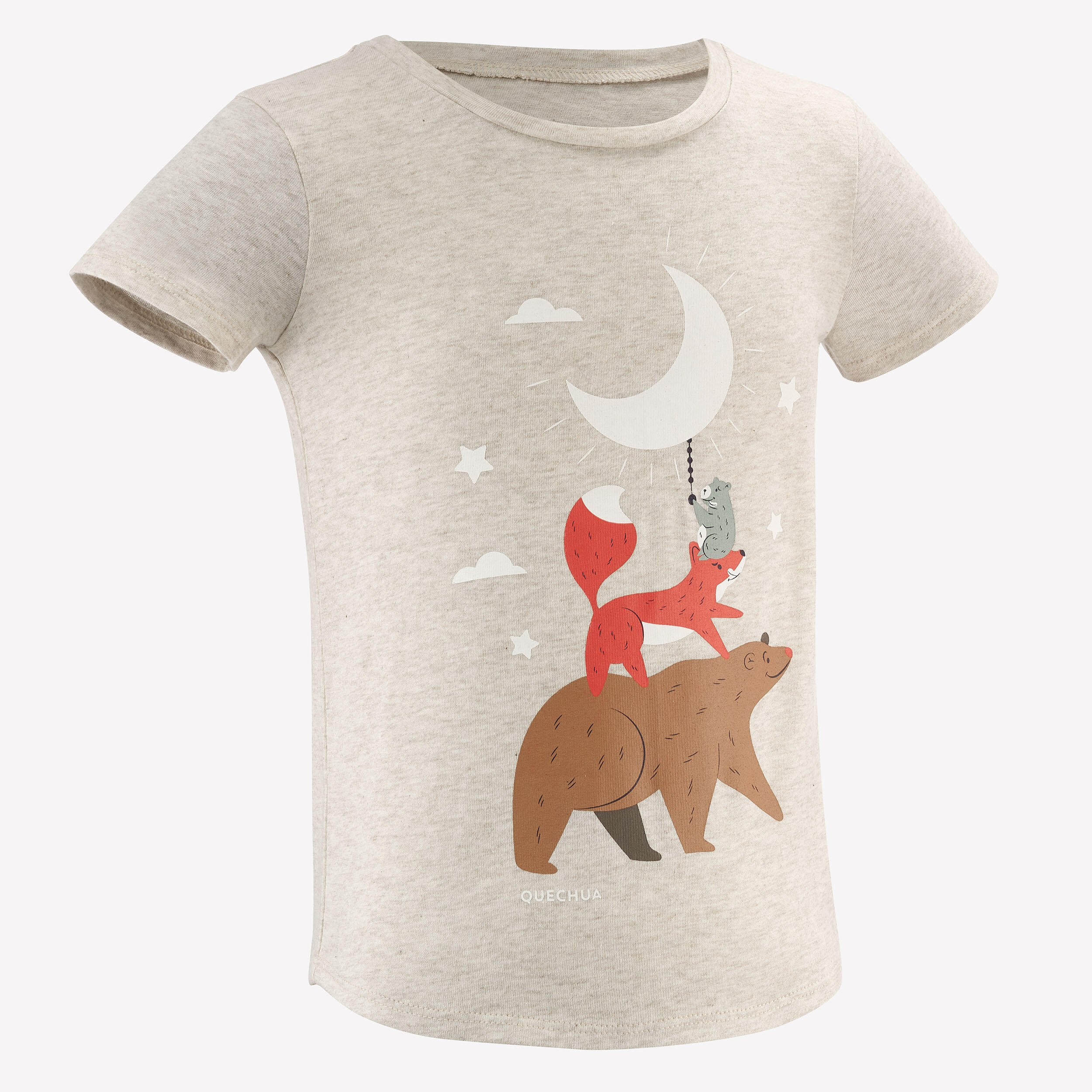 Kids’ Hiking T-Shirt - MH 100 - QUECHUA