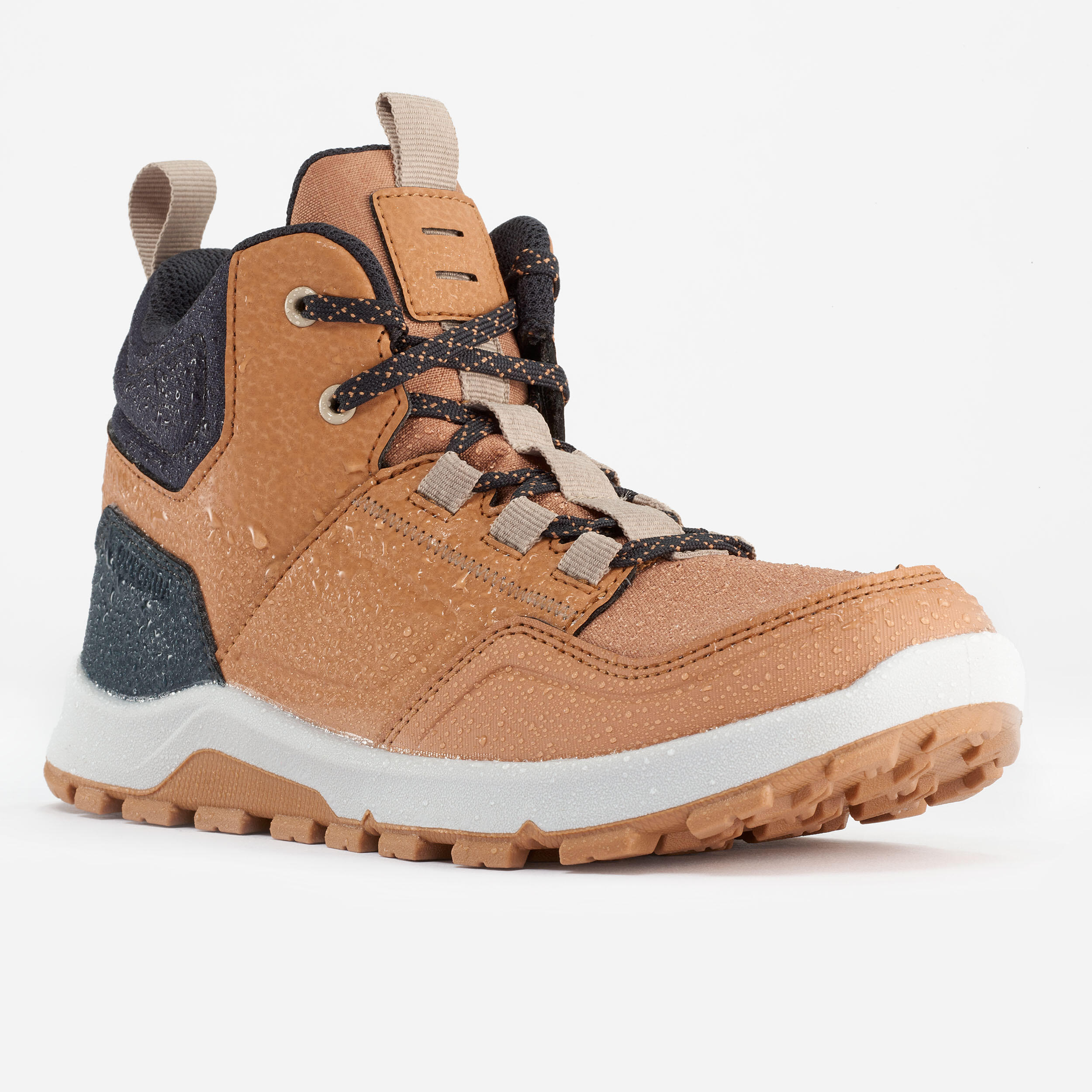 Botas de montaña y trekking perlantes Niños 35-38 Quechua NH500 4/8