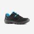 Children's lace-up hiking boots - NH100 BLACK -35–38