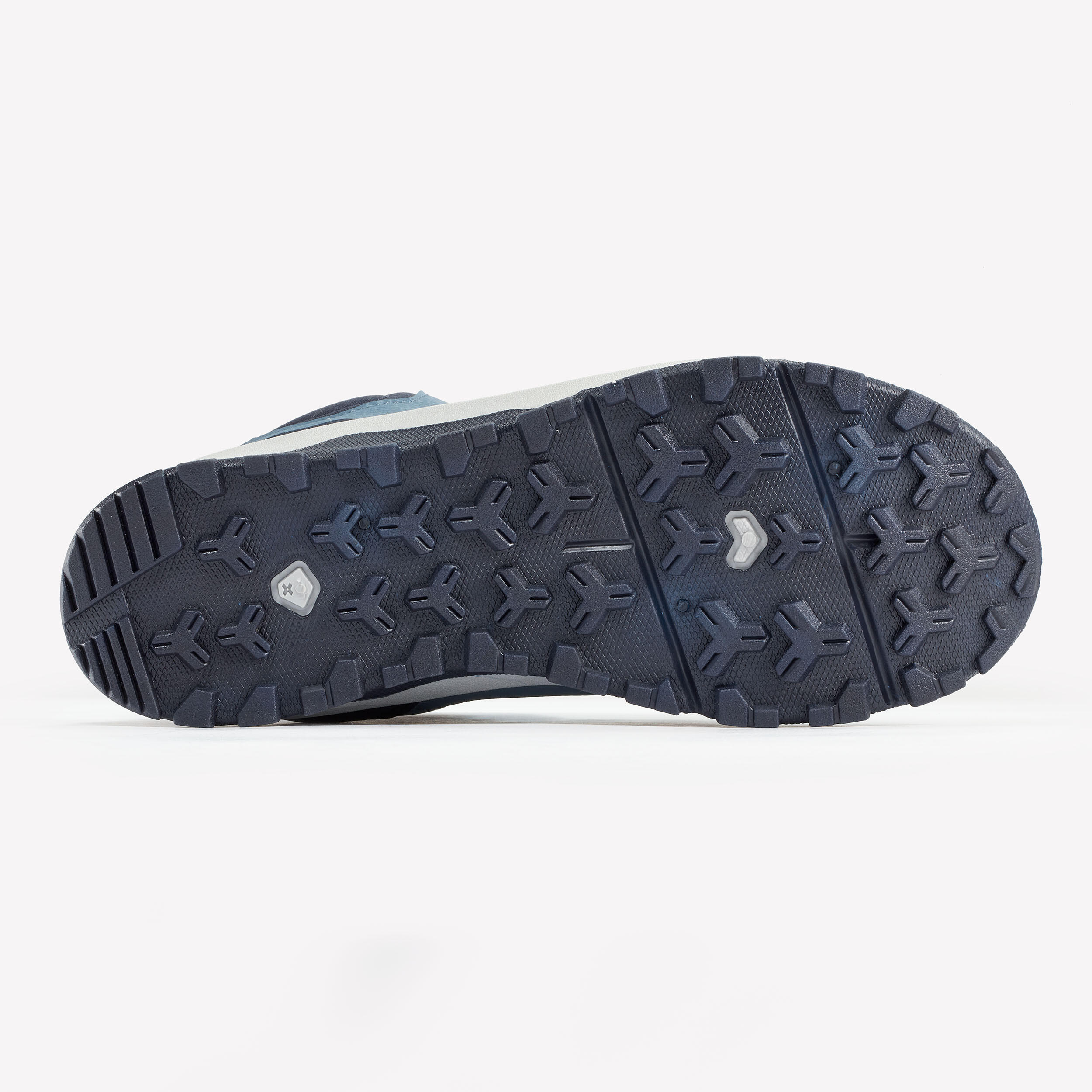 Wandelschoenen voor kinderen NH500 mid blauw maat 35 tot 38 3/6