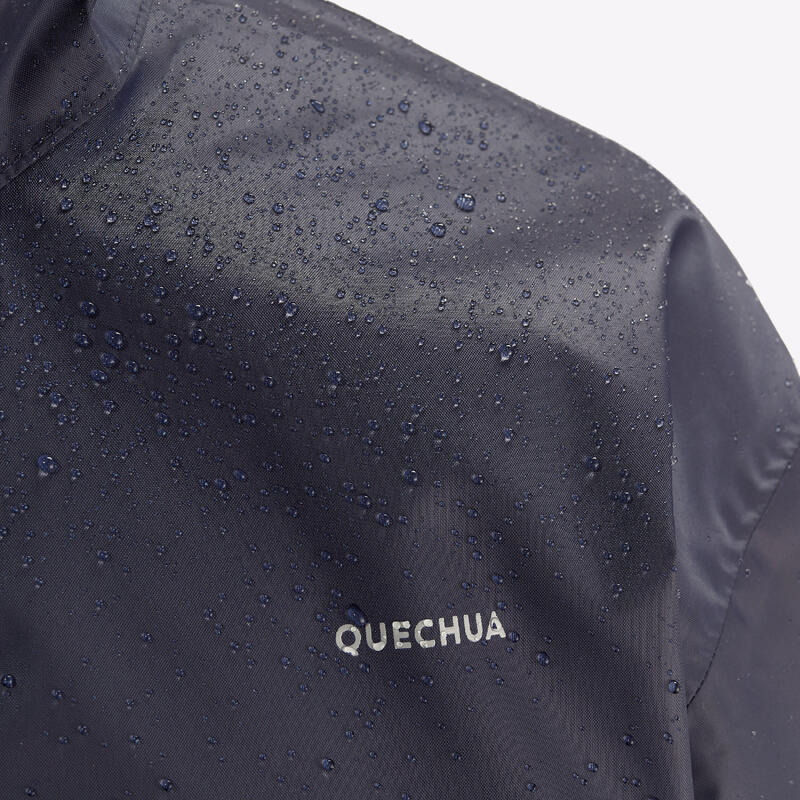 Çocuk Outdoor Yağmurluk - 7/15 Yaş - Siyah - MH100