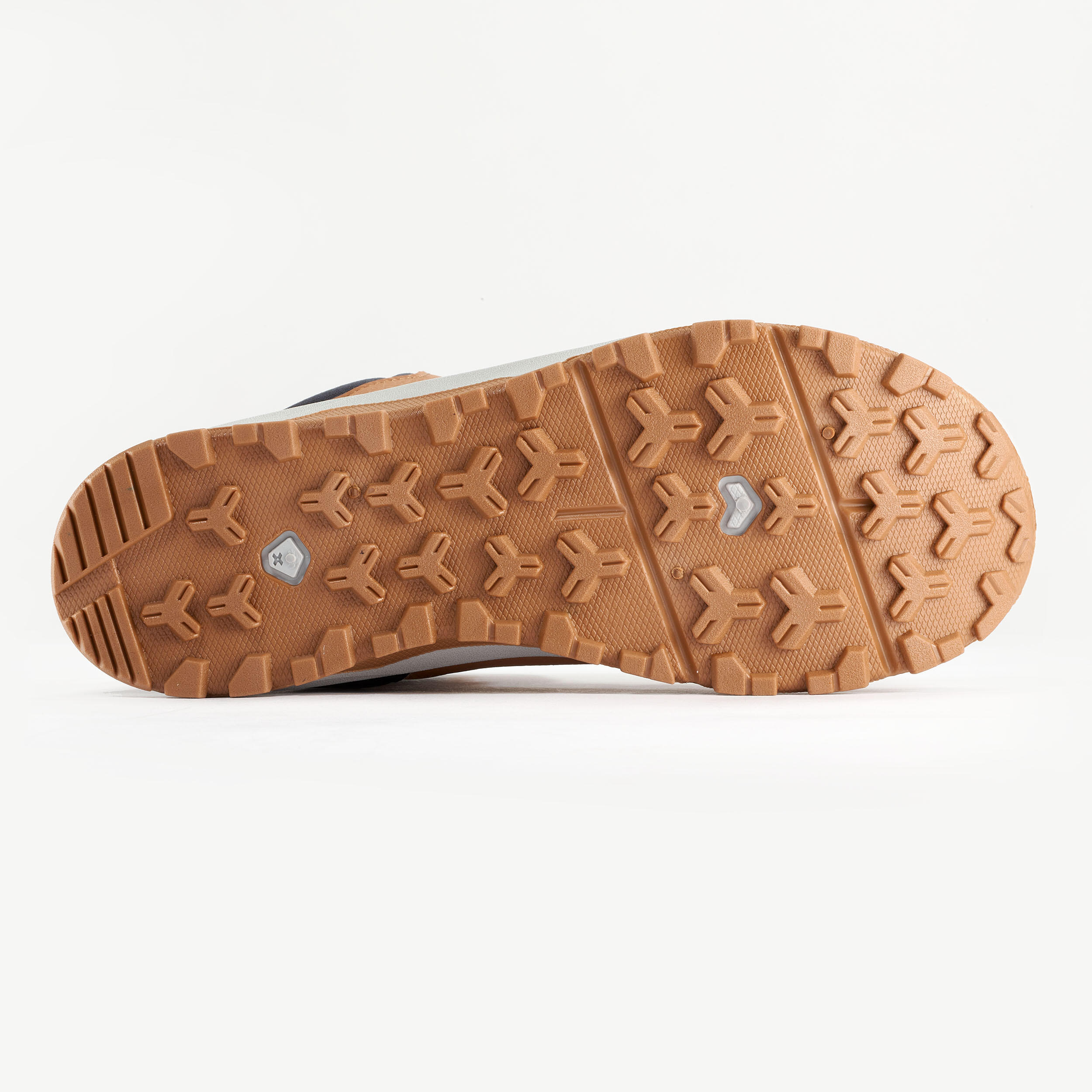 Wandelschoenen voor kinderen NH500 mid bruin maat 35 tot 38 4/6