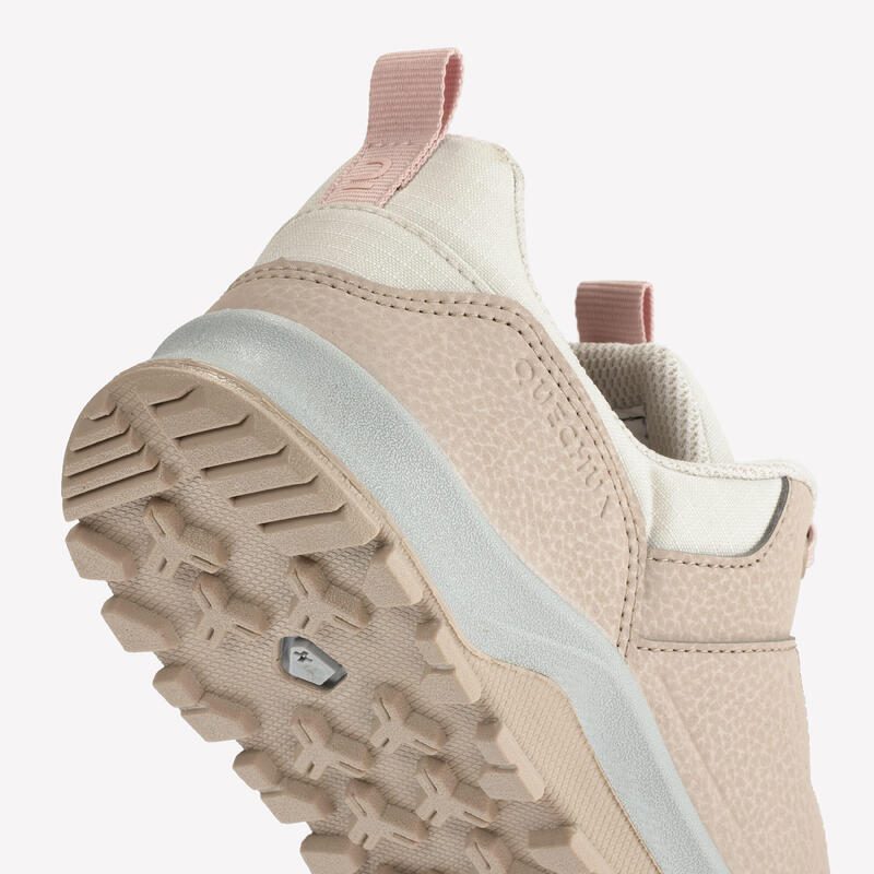 Chaussures de randonnée enfant basses avec lacet - NH500 LOW LIN/ROSE - 35 AU 38