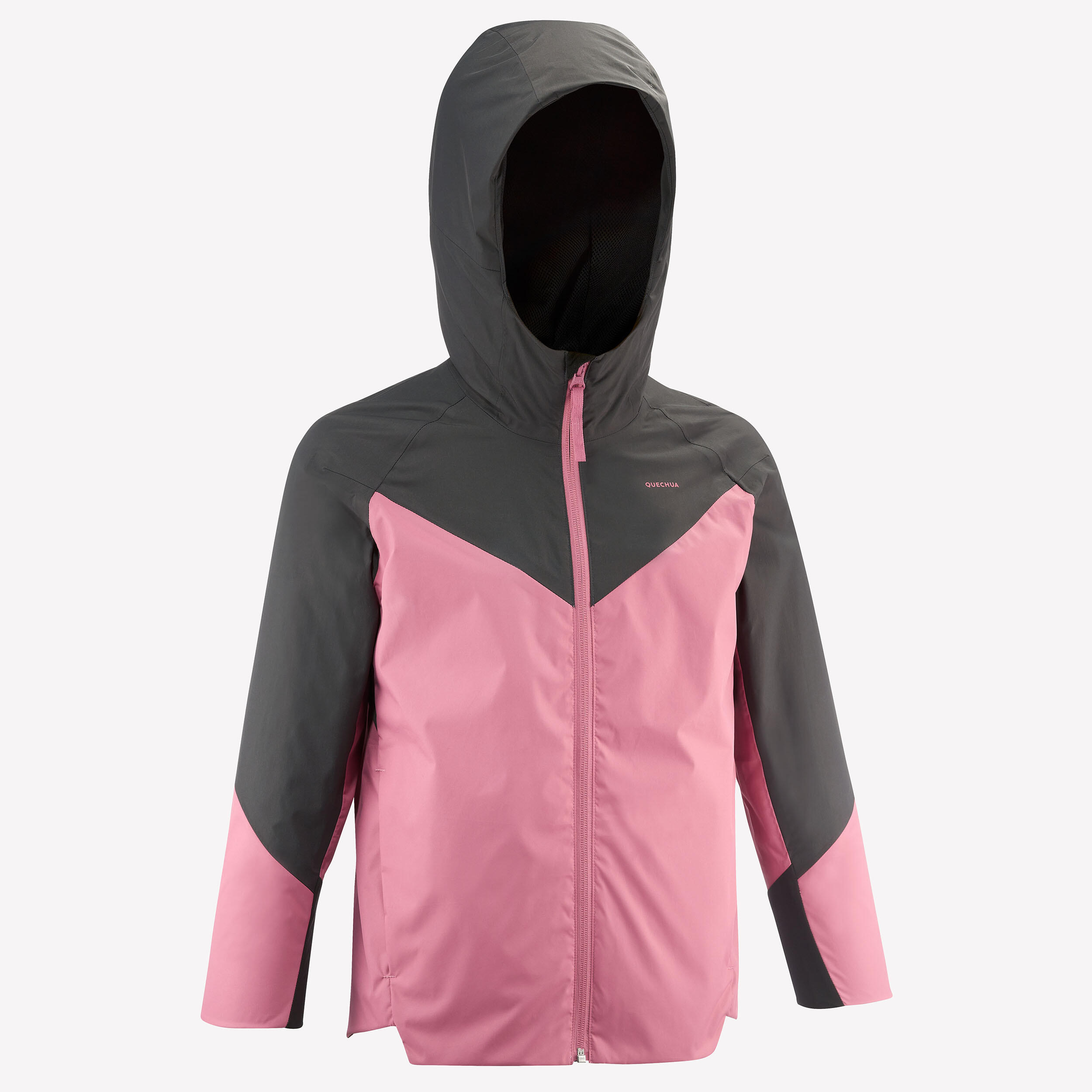 Chaqueta impermeable de montaña y trekking Niños 7-15 años Quechua MH500 7/12