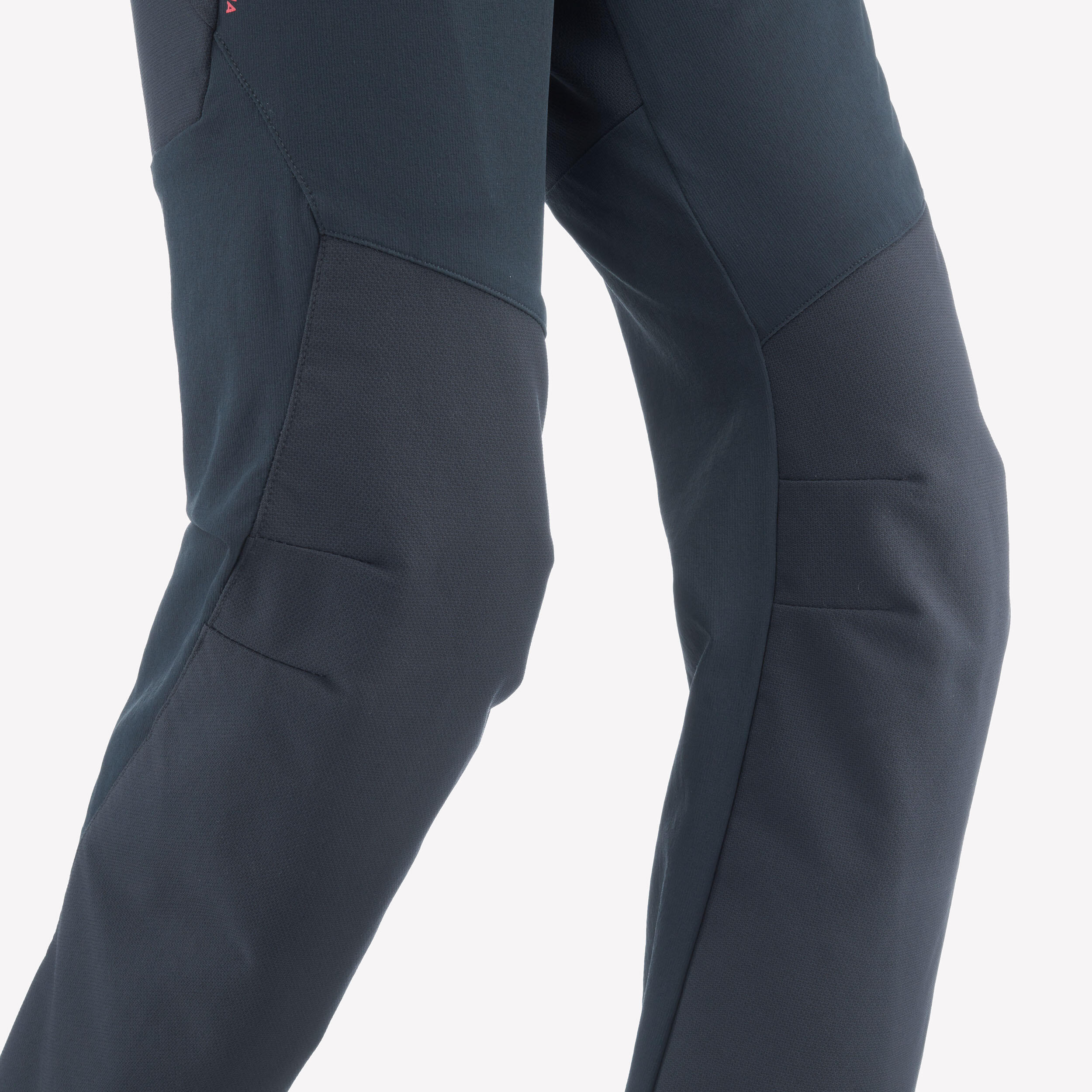 Kids’ Hiking Softshell Pants - MH 550 Dark Grey - QUECHUA