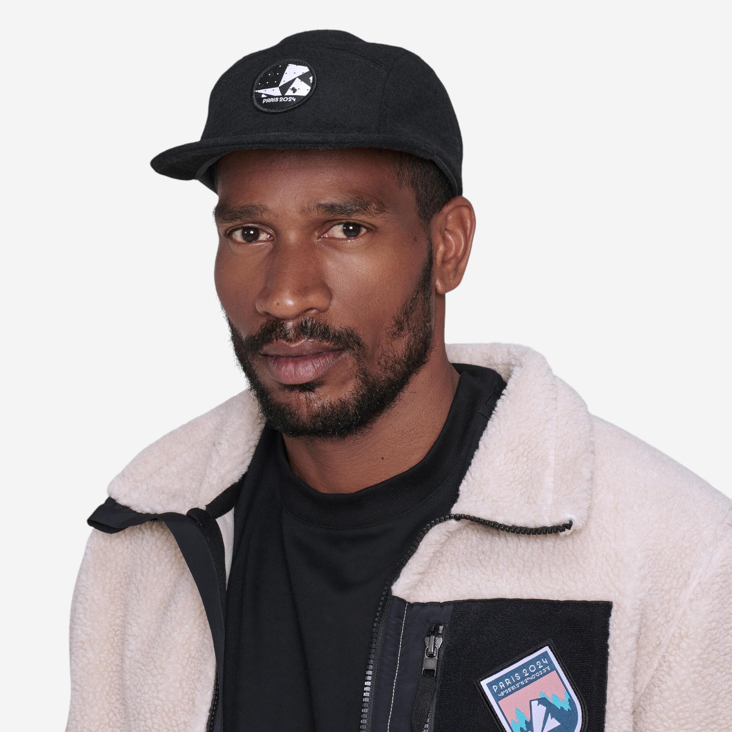 Paris 2024-decathlon - Casquette 5 Panels Paris 2024 Adulte Mixte Noire - Casquette - Jeux Olympiques Paris 2024 - Noir - Taille Unique - Decathlon