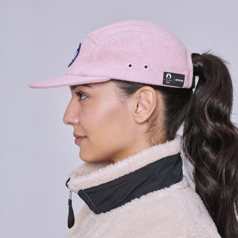 Casquette 5 panels Paris 2024 Adulte Mixte rose