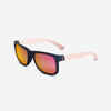 Turistické slnečné okuliare MH T140 pre deti nad 10 rokov kat. 3 ružovomodré