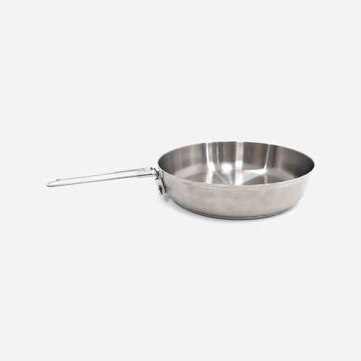 
      Hiker's camp frying pan MH100 stainless steel with two-layer bottom (0.9L)
  